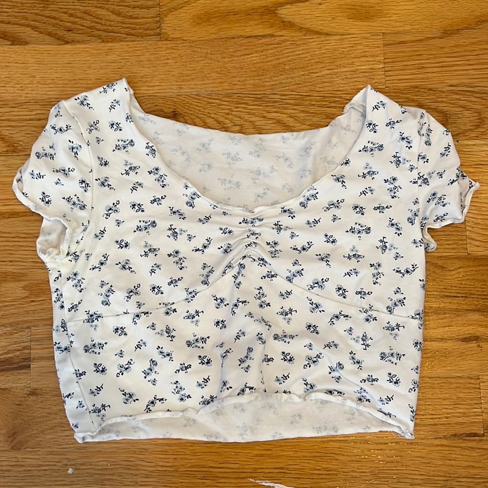 Floral Crop Top